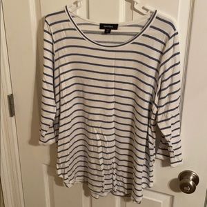 Super soft quarter length sleeve top
